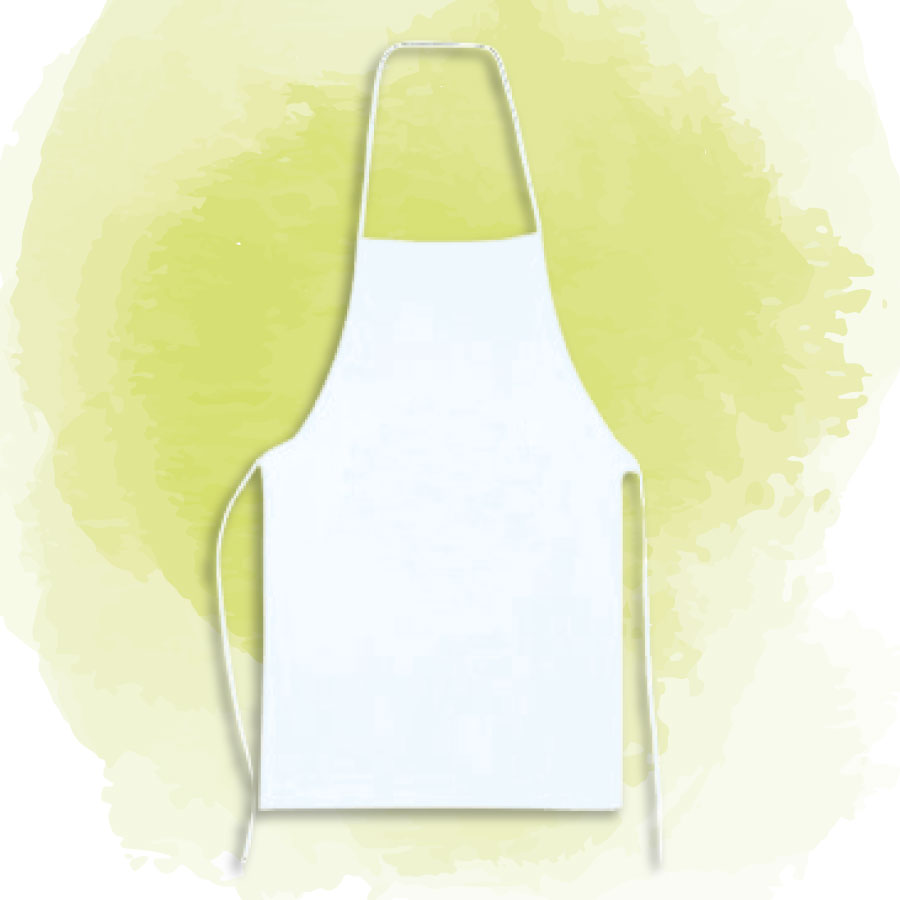 Mandil tela Poliéster para sublimar